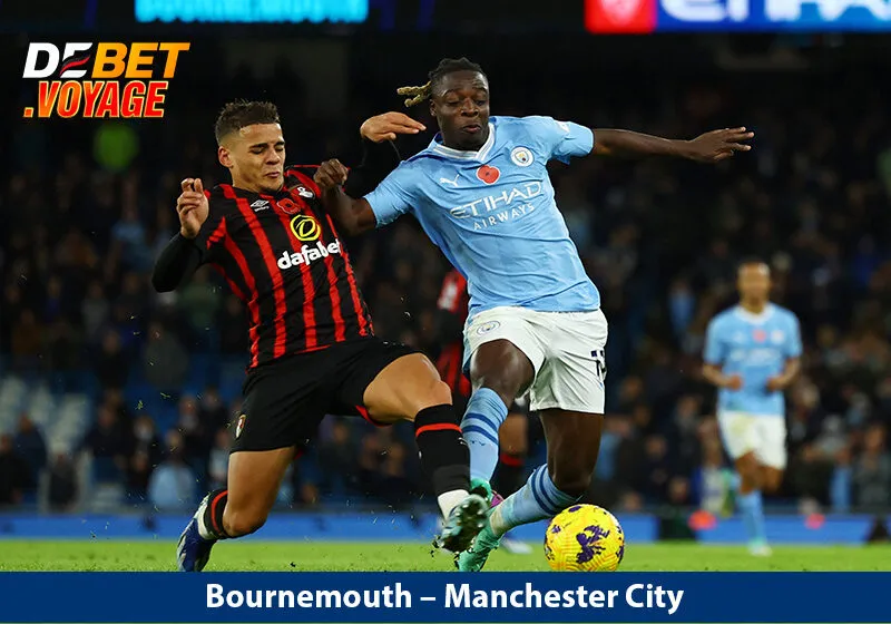 Tỷ lệ kèo trận Bournemouth vs Manchester City 22h00 ngày2/11