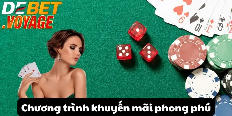 Chương trình khuyến mãi phong phú