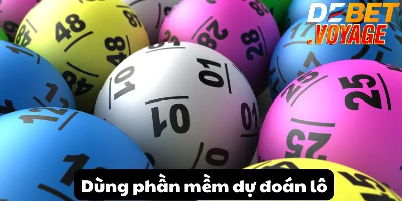 Dùng phần mềm dự đoán lô