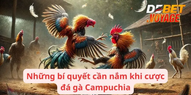 Những bí quyết cần nắm khi cược đá gà Campuchia
