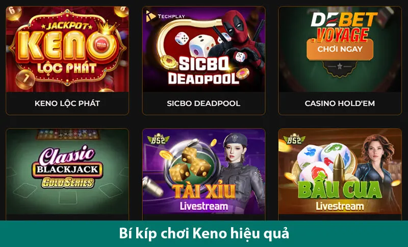 Keno Lộc Phát – Đừng Bỏ Lỡ Những Bí Kíp Chơi Là Thắng Trên https://debet.ooo