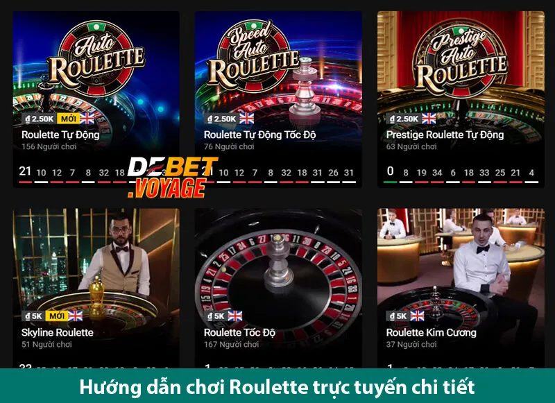 Roulette Live – Trải Nghiệm Tuyệt Vời Dành Cho Người Chơi Ở Nhà cái debet