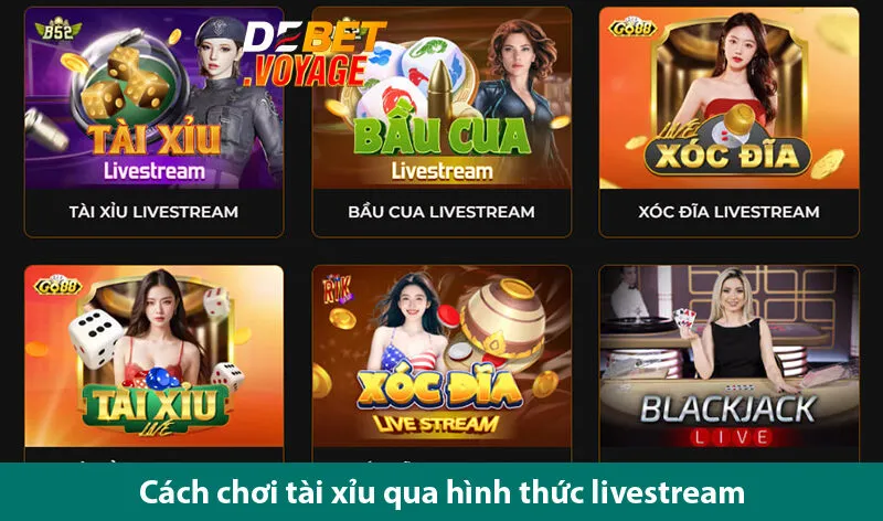 Chinh phục tài xỉu livestream với 3 bí kíp cược đỉnh cao trên De bet