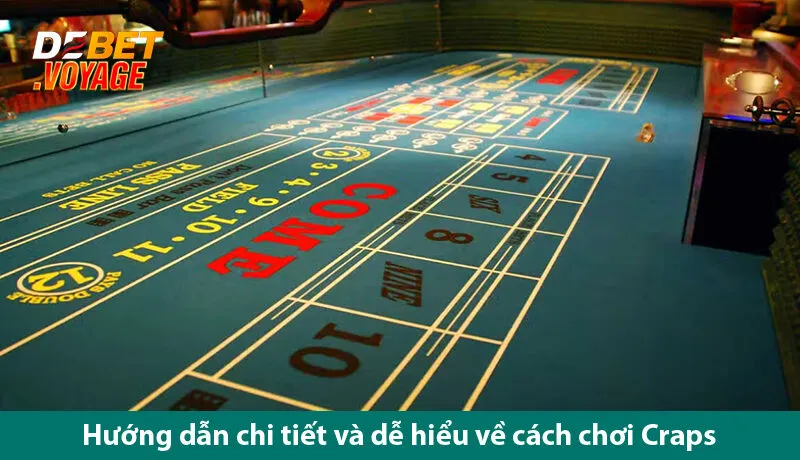 Trò chơi Craps - Khám phá cách thức chơi và những kinh nghiệm khi tham gia tại link vào debet