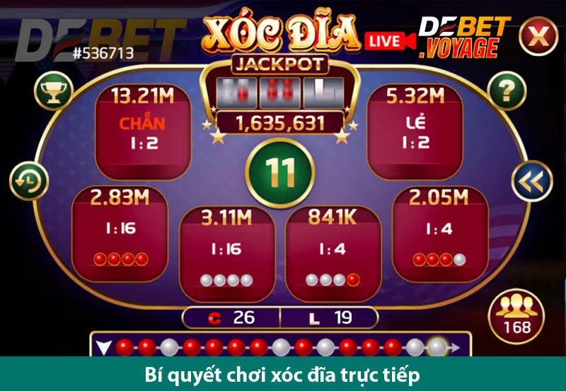 Xóc đĩa livestream – Mang Đến Cho Bạn Trải Nghiệm Cá Cược Chuyên Nghiệp Trên De bet