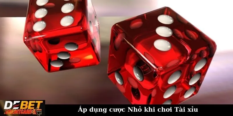 Áp dụng cược Nhỏ khi chơi Tài xỉu