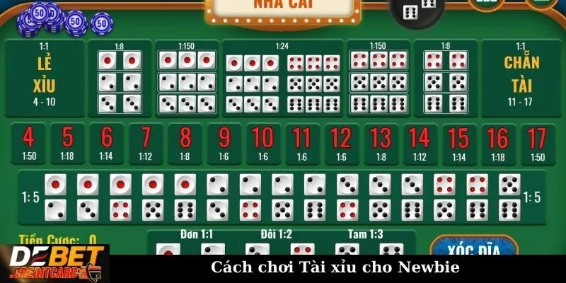 Cách chơi Tài xỉu cho Newbie