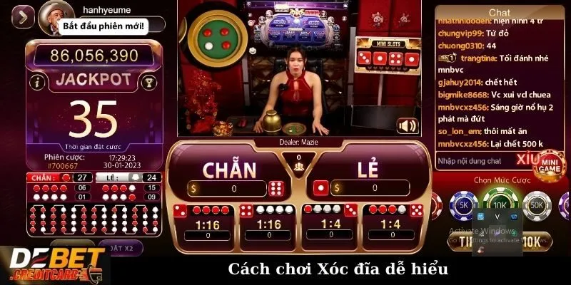 Cách chơi Xóc đĩa dễ hiểu