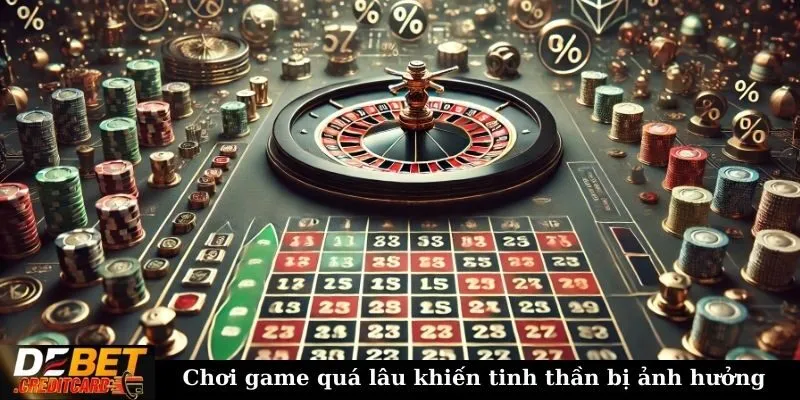 Chơi game quá lâu khiến tinh thần bị ảnh hưởng