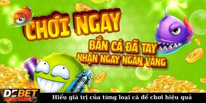 Hiểu giá trị của từng loại cá để chơi hiệu quả