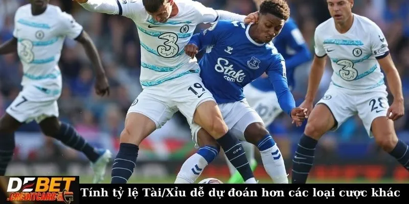 Tính tỷ lệ Tài/Xỉu dễ dự đoán hơn các loại cược khác